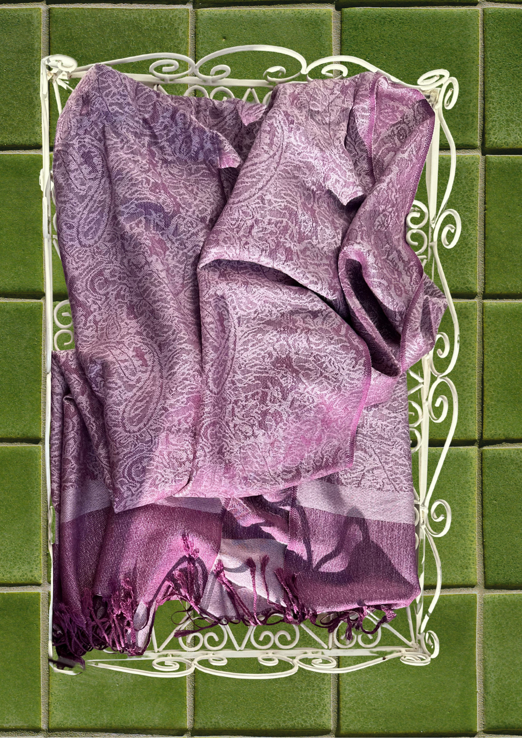 Ube Purple Pashmina Headwrap