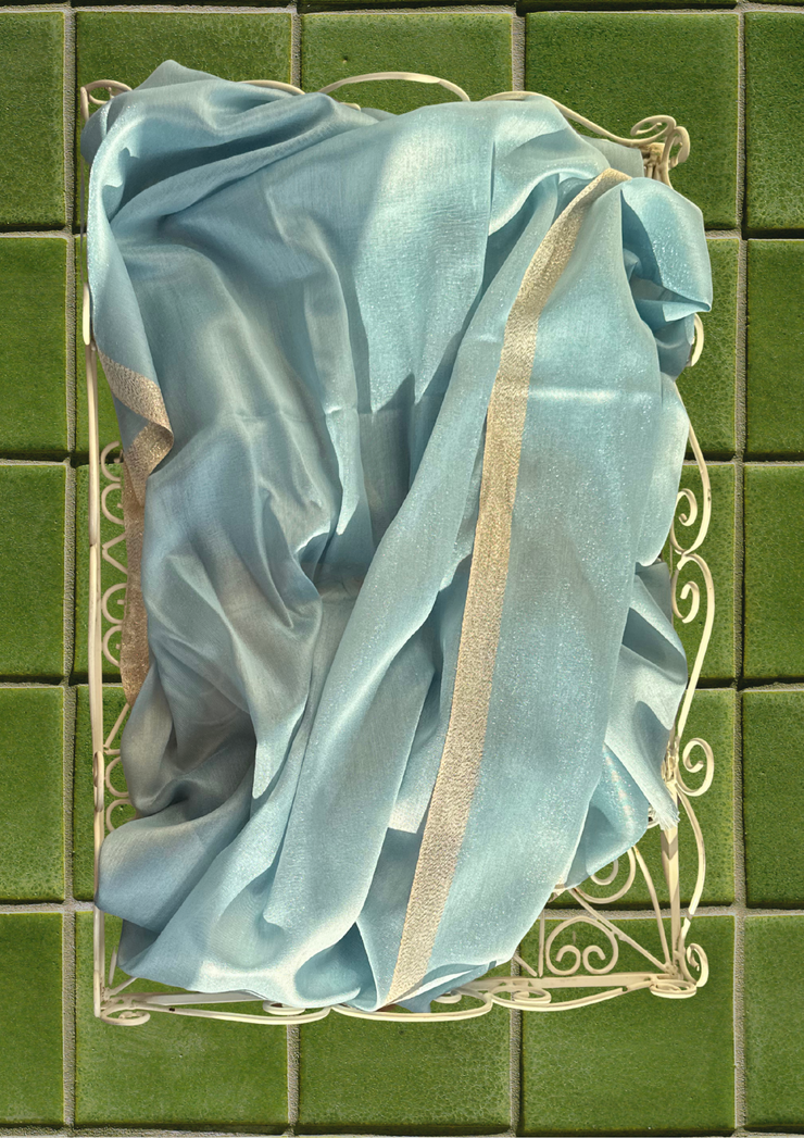 Blue Java Banana Lightweight Headwrap