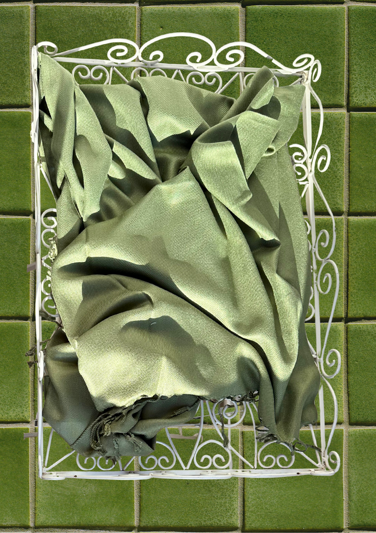 Sage Pashmina Headwrap