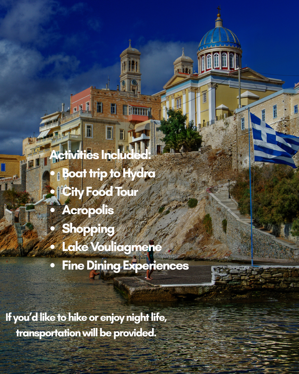Greece Escape Getaway - Headovrhill Travel
