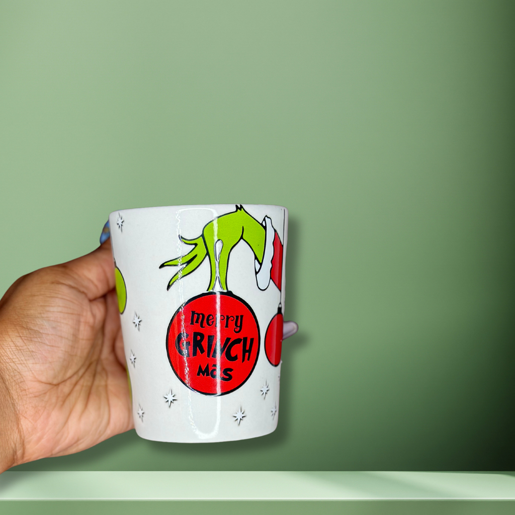 Grinchyy Ornaments Holiday Mug