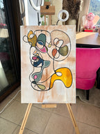 Una oda a las niñas en todas partes - Pintura original y carteles disponibles