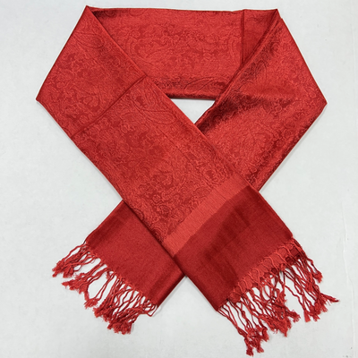 Blood Orange Pashmina Headwrap