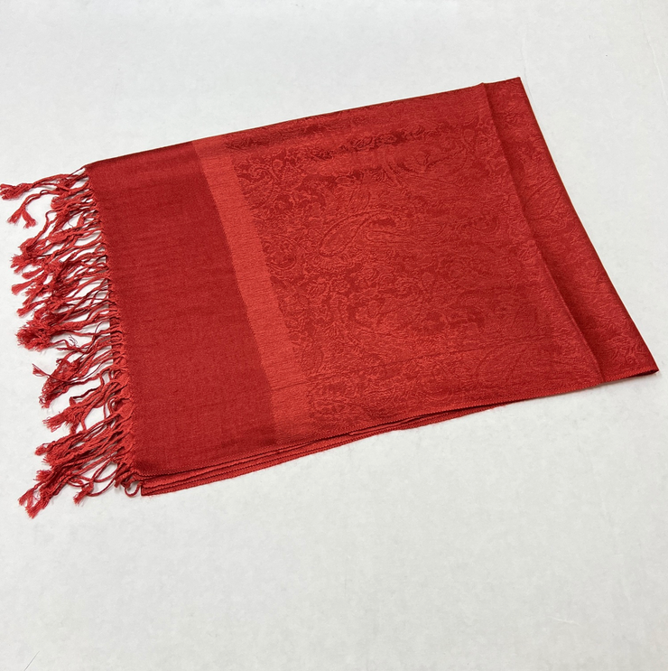 Blood Orange Pashmina Headwrap