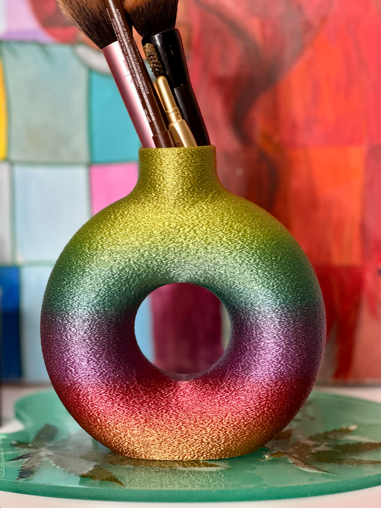 Multi-purpose Vase/Holder (Make-Up Brush Holder - Paint Brush Holder - Decor) 3D Printed