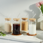 (1) Blank Glass Can Cup