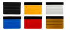 Multi-Color Squeegee’s - Black Felt Edge - Plastic Squeegee for Vinyl Craft and Car Wrap