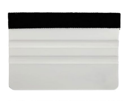 Multi-Color Squeegee’s - Black Felt Edge - Plastic Squeegee for Vinyl Craft and Car Wrap