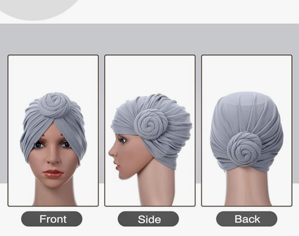 Pre-Tied Jersey Knit Headwraps