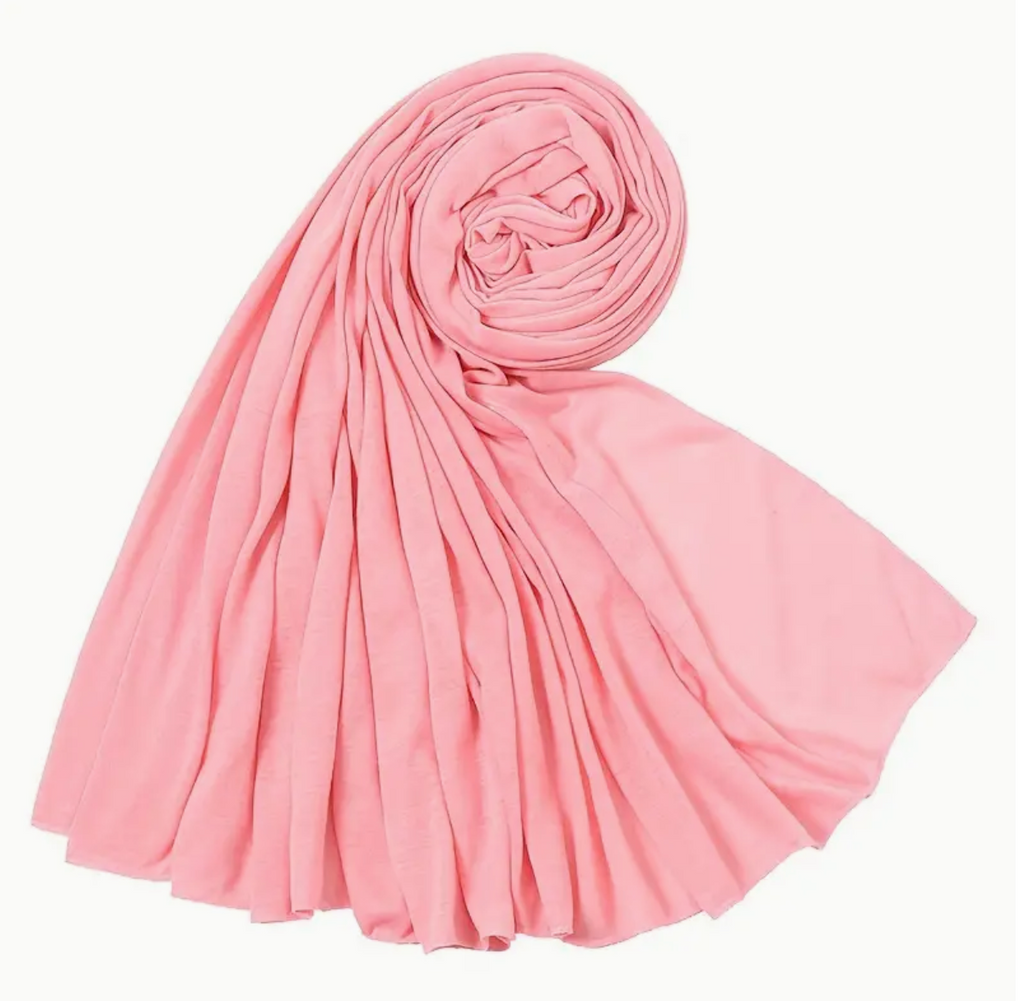 Light Pink Jersey Knit Headwraps