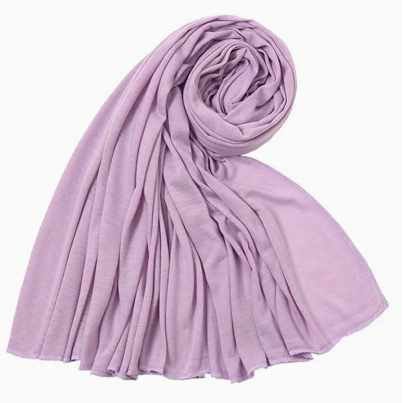 Lavender Jersey Knit Headwraps