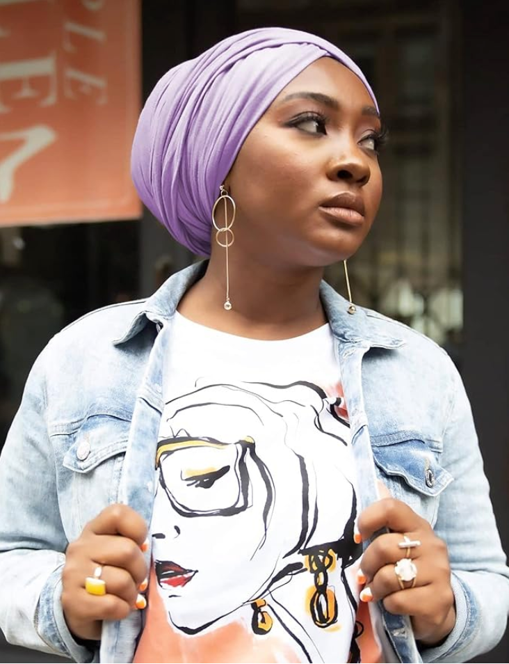White Grape Jersey Knit Headwraps