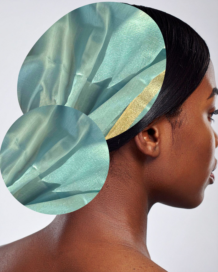 Blue Java Banana Lightweight Headwrap