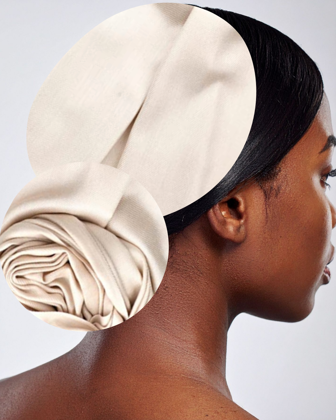 Vanilla Creme Pashmina Headwrap