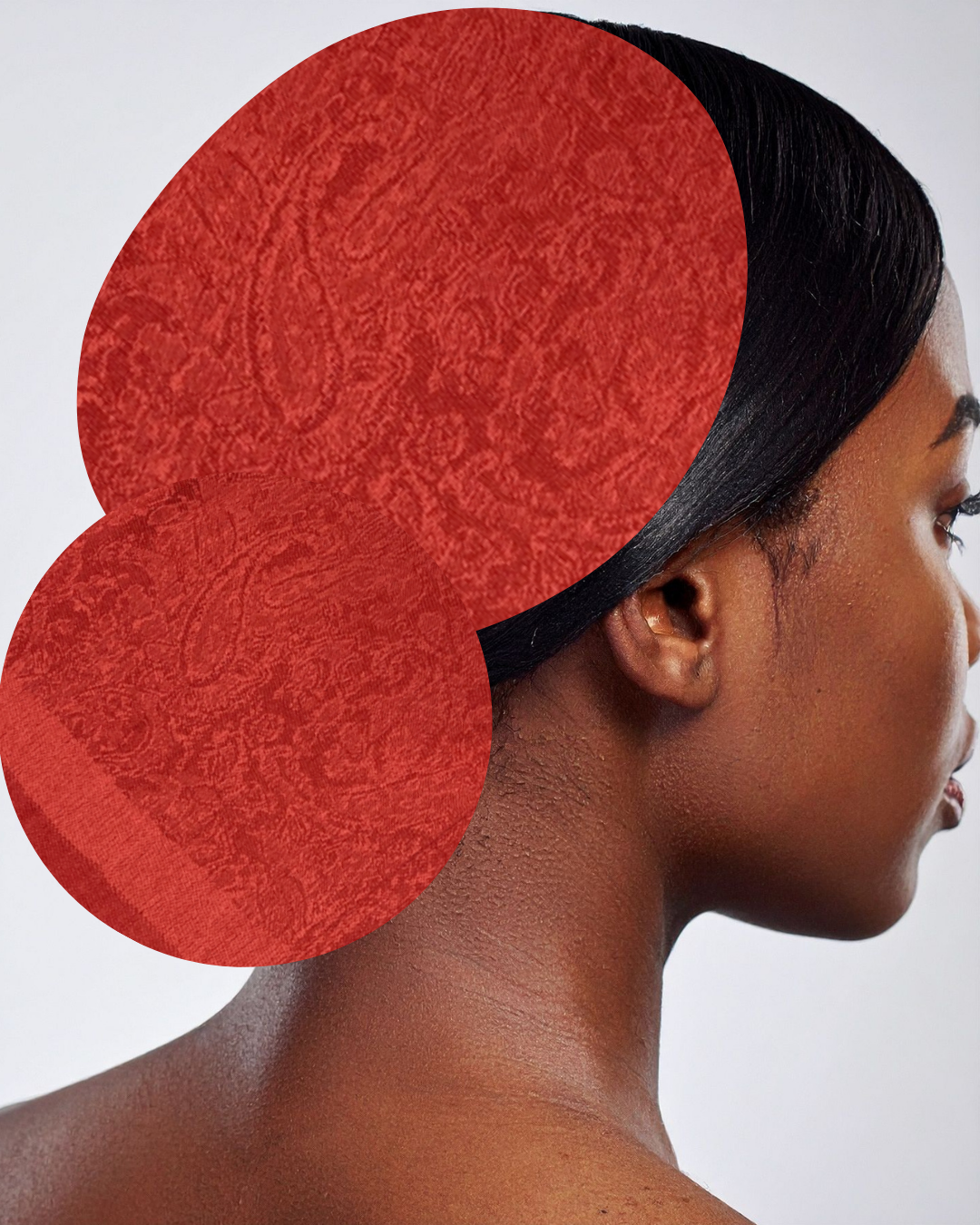 Blood Orange Pashmina Headwrap