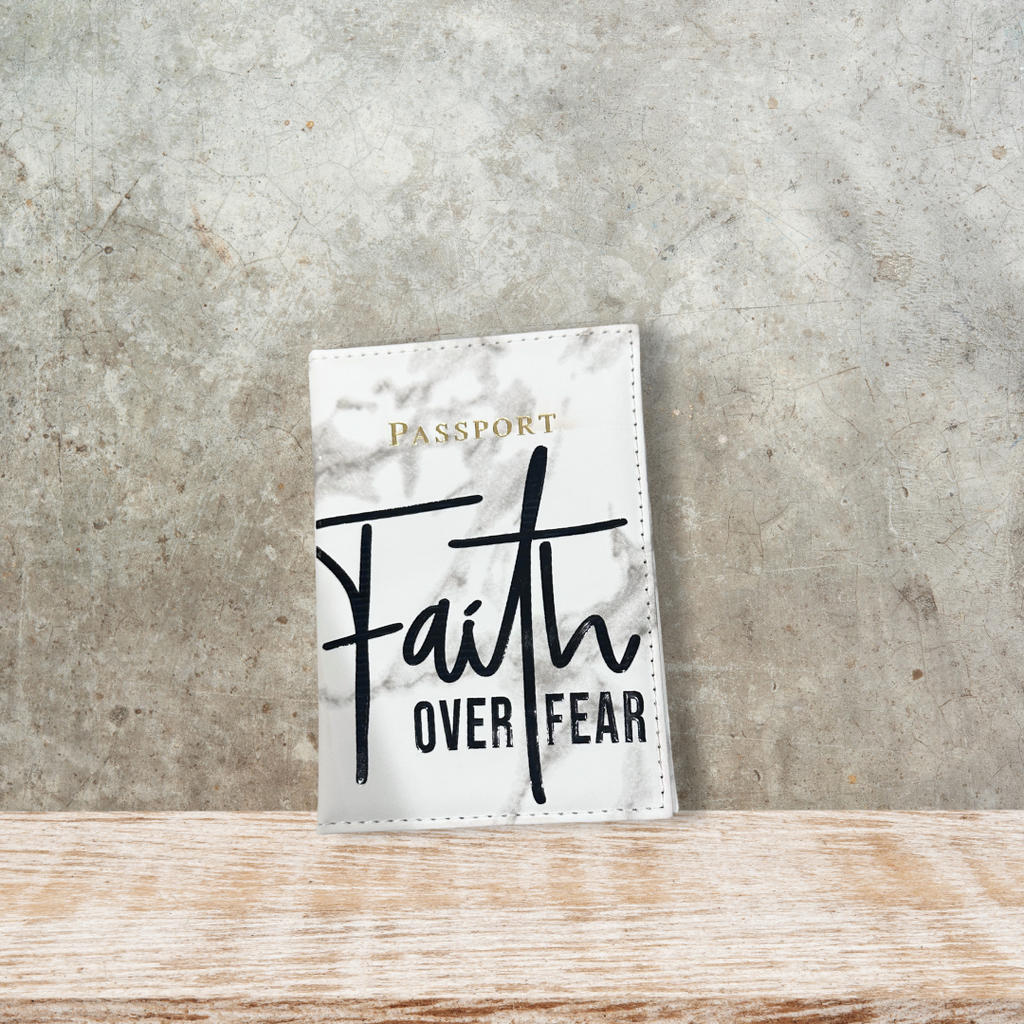 Luxurious Marble Faith Passport Holders
