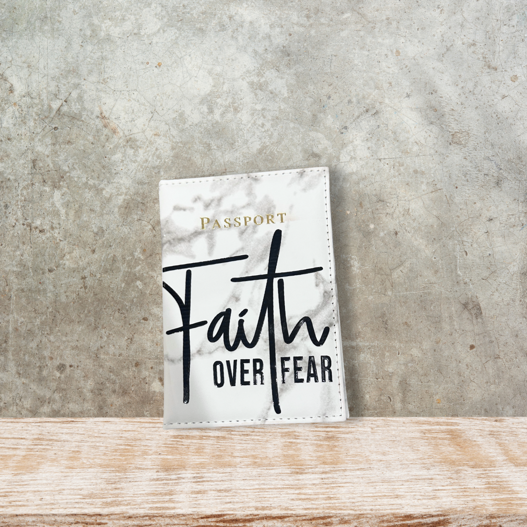 Luxurious Marble Faith Passport Holders