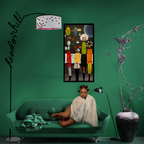 Tendencias familiares-Pintura original