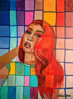 19 'Hot Girl - Impresión de póster
