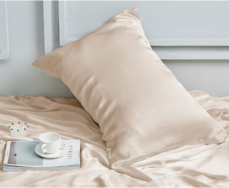 Storny Grey Royal Mulberry Silk Pillow Bundle