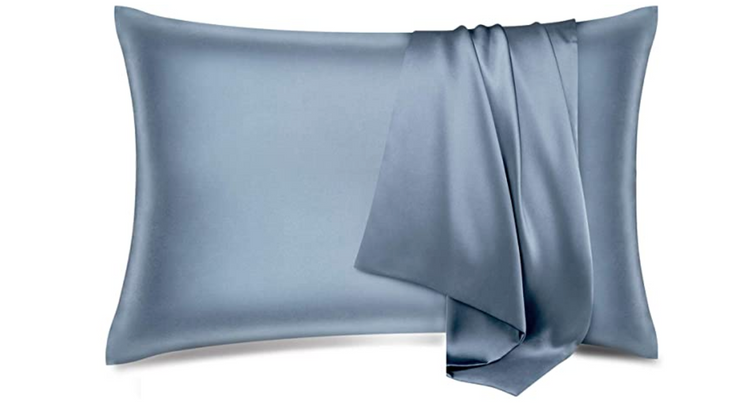 Navy Blue Royal Mulberry Silk Pillow Bundle