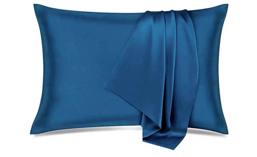 Navy Blue Royal Mulberry Silk Pillow Bundle