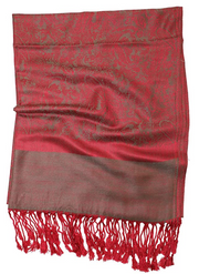 Red Velvet Pashmina Headwrap