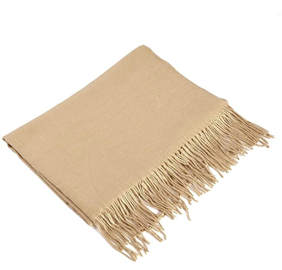 Cashew Brown Pashmina Headwrap