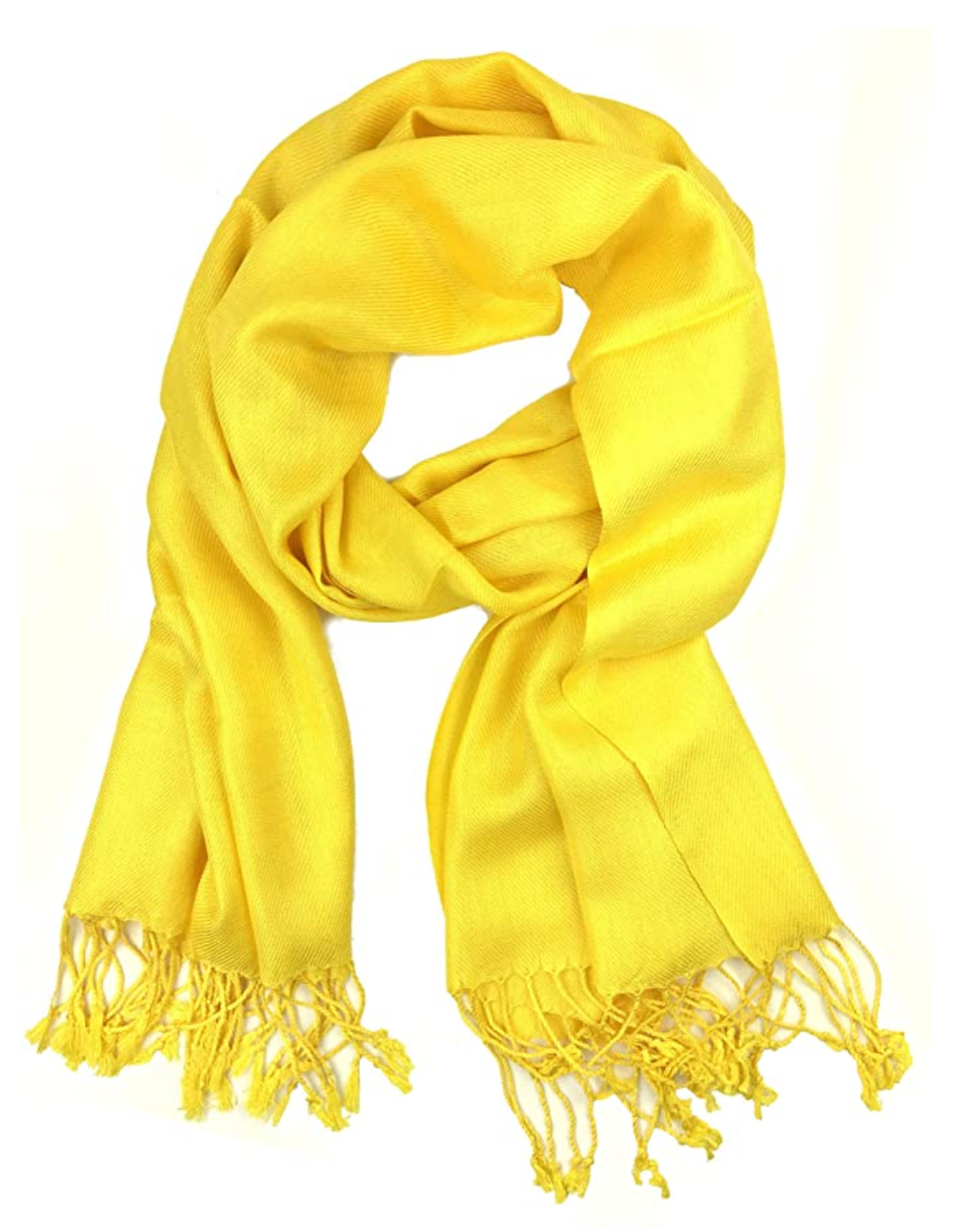 Sunnie Yellow Pashmina Headwrap