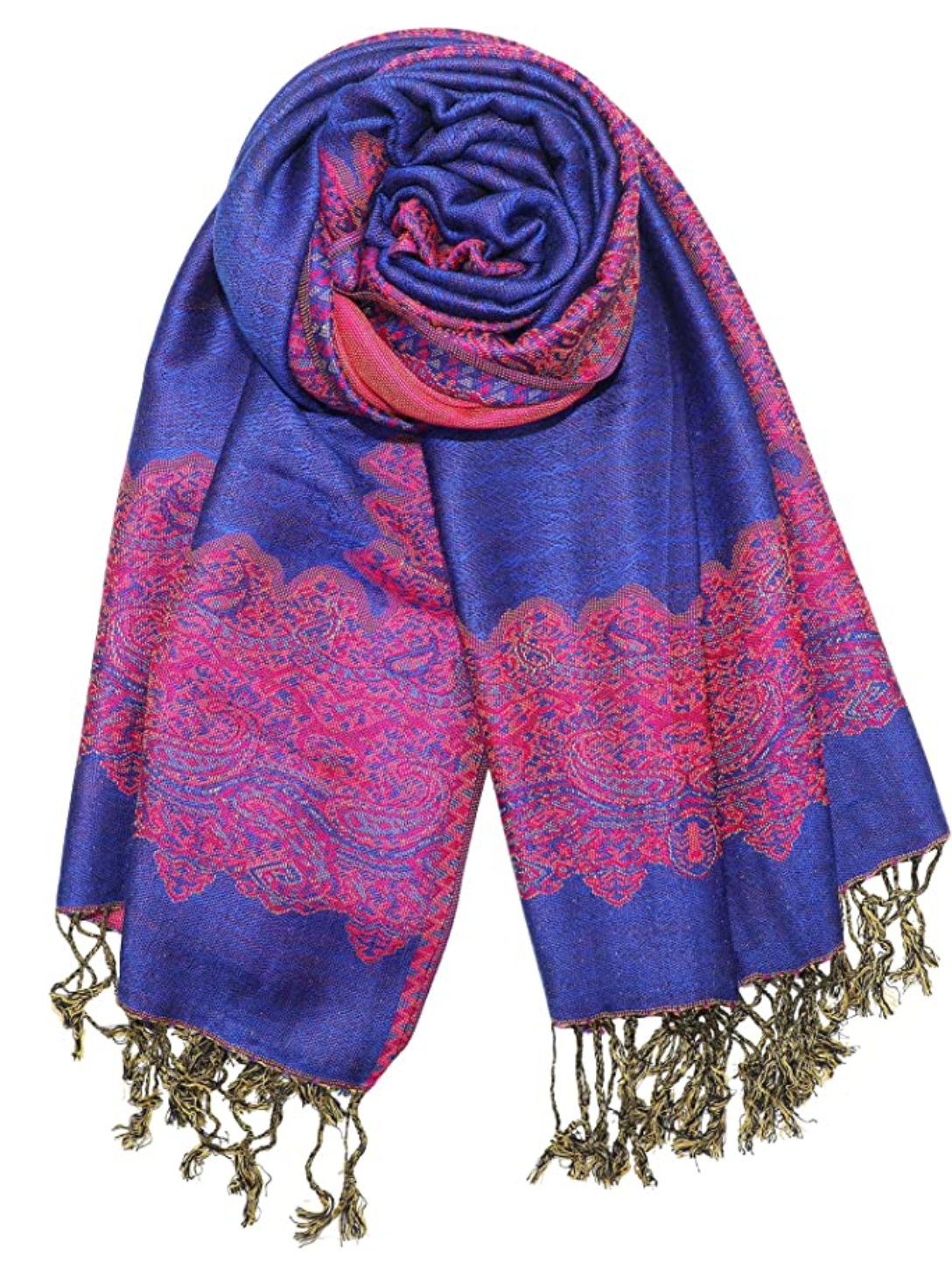 Blue Raspberry Pashmina Headwrap - NEW ARRIVAL