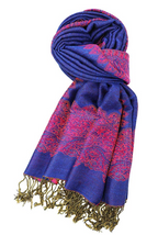 Blue Raspberry Pashmina Headwrap - NEW ARRIVAL