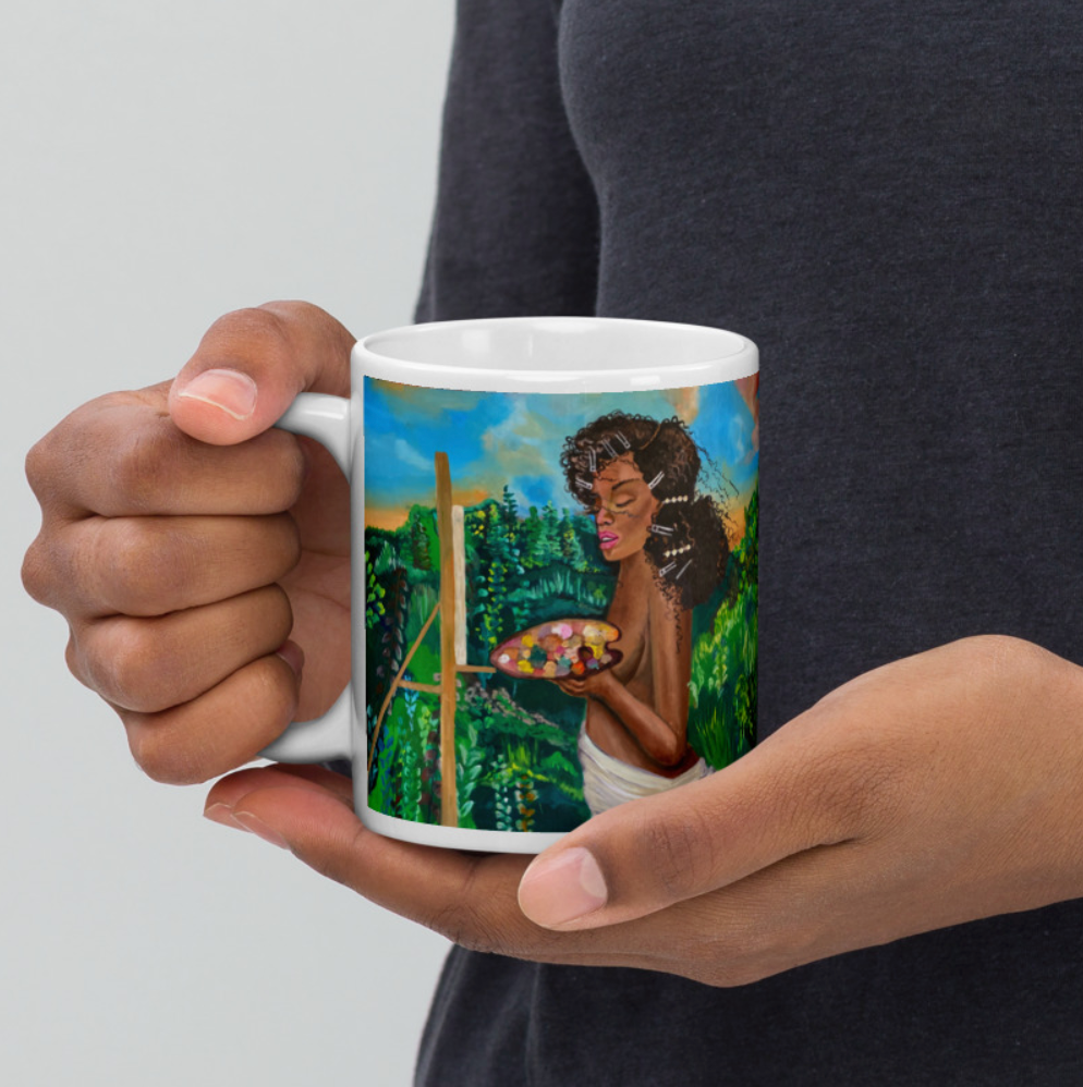 Una oda a las niñas en todas partes - Pintura original y carteles disponibles