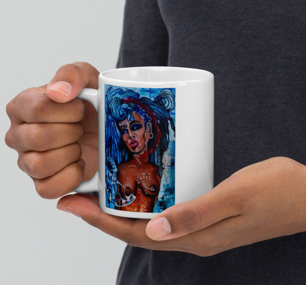 Azul - Pintura acrílica / Impresiones de carteles