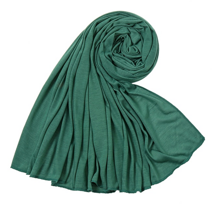 Stretchy Baby Green Jersey Knit Headwraps