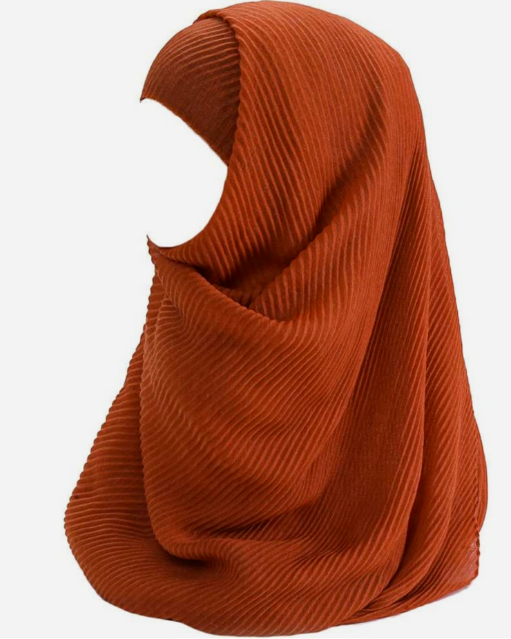 Char Amber Ribbed Jersey Knit Wrap