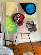 Una oda a las niñas en todas partes - Pintura original y carteles disponibles